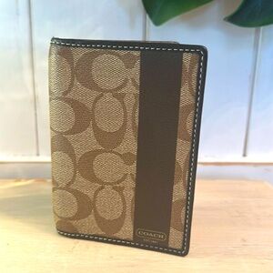 Coach passport holder